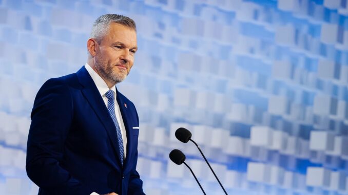 Slovenský prezident Peter Pellegrini Foto Facebook